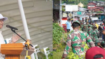 Pemkot Gunungsitoli dan Kodim 0213/Nias Gelar Kerja Bakti Bersama