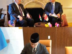 Menlu Sugiono Bertemu Sekjen PBB Bahas Palestina