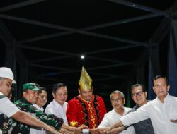 Gubsu Resmikan Jembatan Idano Noyo , Jadi Simbol Kebangkitan Infrastruktur Nias Barat