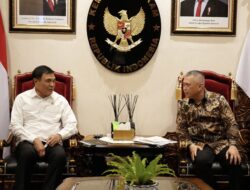 Terima Audiensi Menhub, Menko Polkam Perkuat Koordinasi Pengamanan Transportasi Idulfitri 2026