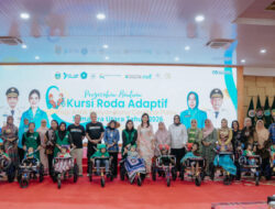 TP PKK Sumut Gandeng Global Village Foundation, 135 Kursi Roda Dibagikan ke Anak Disabilitas