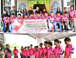 Wabup Tapteng Lepas PS Tapanuli Tengah ke Final Super Copa U-16 Sumut