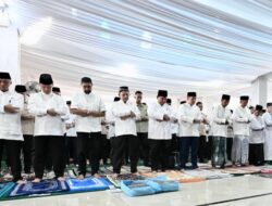Presiden Prabowo Salat Idulfitri dan Halalbihalal Bersama Jemaah Masjid Darussalam Aceh Tamiang