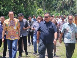 Wali Kota dan Wakil Wali Kota Gunungsitoli Tinjau Rencana Kawasan Niaga Terintegrasi