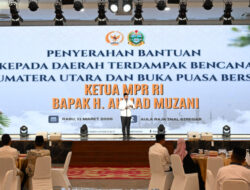 MPR RI Gulirkan 5.000 Paket Bantuan, Bobby Nasution Harap Perkuat Semangat Korban Bencana