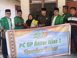 PC GP Ansor Nias I Gelar Kegiatan Ramadhan Berbagi, Harap Dapat Bantu Warga