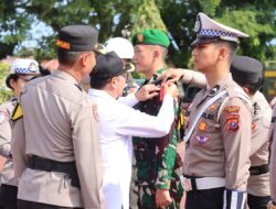 Polres Nias Gelar Apel Pasukan Operasi Ketupat Toba 2026, Pastikan Mudik Lebaran Aman dan Nyaman