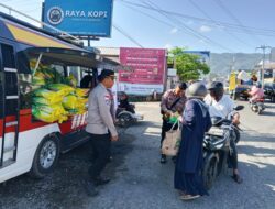 Menjelang Hari Raya Idul Fitri 1447 H, Polda Aceh gelar kegiatan pasar pangan murah