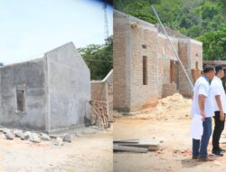 Wali Kota Sibolga Tinjau Progres Pembangunan Huntap Korban Bencana.