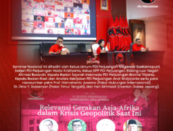 PDIP Peringati KAA, Hasto Kristiyanto: Indonesia Harus Jadi Mercusuar Keadilan dan Kemanusiaan