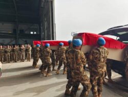 UNIFIL Gelar Upacara Memorial  Tiga Prajurit TNI  Gugur di Lebanon