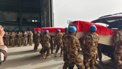 UNIFIL Gelar Upacara Memorial  Tiga Prajurit TNI  Gugur di Lebanon