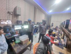 Blue Light Patrol Polsek Tigapanah, Antisipasi Kejahatan di Titik Rawan Kamtibmas