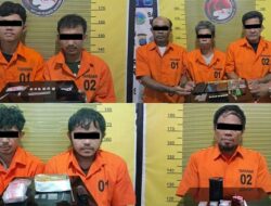 Bulan April, Satresnarkoba Sibolga Sikat 4 Kasus Narkoba dengan 9 Tersangka