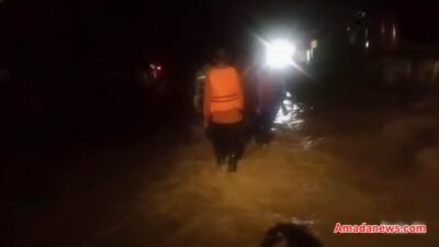 Banjir Susulan di Tapanuli Tengah, Air Setinggi 1 Meter, BPBD Evakuasi Warga