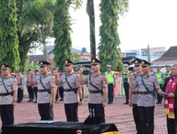 Polres Nias Gelar Sertijab Sejumlah Pejabat Utama dan Kapolsek