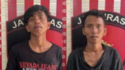 Dua Pengamen di ringkus Polres Tapteng  Usai Bobol Dua Rumah warga dalam Semalam
