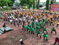 May Day Damai, Polres Nias Satukan Energi Lewat Olahraga Bersama Forkopimda dan Stakeholder