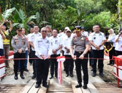 Jembatan Merah Putih Presisi di Nias Resmi Dibuka