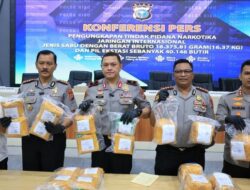 Polda Riau Gagalkan Peredaran Narkoba Rp31 Miliar