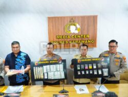 Darurat Narkoba: 41 Tersangka Narkoba Diciduk di Karawang