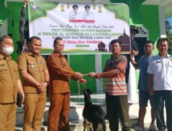 Iduladha 1447 H, Pemkab Nias Selatan Serahkan Kerbau dan Kambing ke Sejumlah Masjid
