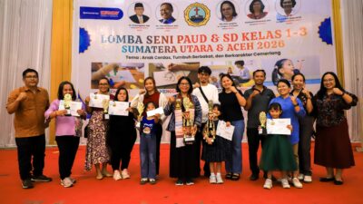 Kota Pematangsiantar Raih Prestasi di Lomba PAUD-SD Tingkat Sumut oleh MPKW Sumut-Aceh