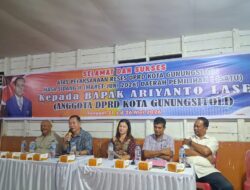 Ariyanto Lase Gelar Reses Ke-2 di Kelurahan Saombo, Warga Antusias Sampaikan Aspirasi