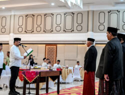 Gubernur Bobby Nasution Kukuhkan Pengurus Lembaga Pengembangan Tilawatil Quran Provinsi Sumut Periode 2026-2030