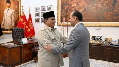 Presiden Prabowo Terima Menhan Qatar, Bahas Penguatan Hubungan Bilateral