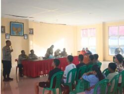 Mencegah tawuran; Polisi dan Camat Sibolga Utara Gelar Pembinaan Remaja