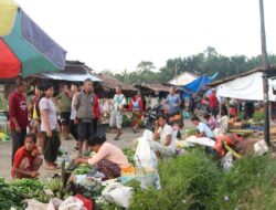 Penataan Pasar Gunungsitoli Utara Berlanjut, Jalanan Masih Dipadati Pedagang