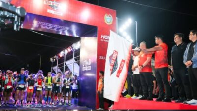 Gubernur Sumut dukung penuh ajang lari internasional di Samosir, Lepas 1.015 Peserta
