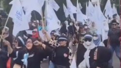 Ratusan massa demo di Medan tuntut Program MBG tetap berlanjut