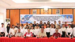 Wali Kota Gunungsitoli Resmi Berangkatkan Peserta Pelatihan Tenaga Kerja Angkatan I Tahun 2026