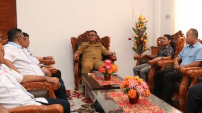 Wali Kota Gunungsitoli Terima Audiensi KONI Sumut, Bahas pembinaan atlet dan kesiapan PORPROVSU XII 2026
