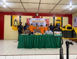 Polres Nias Ungkap 6 Kasus Narkotika Dalam Operasi Antik Toba 2026