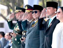 Presiden Prabowo Pimpin Upacara Peringatan ke-80 Hari Bhayangkara di Bogor