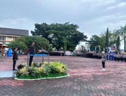 Polres Nias Gelar Upacara Khidmat Hari Bhayangkara ke-80