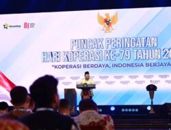 Presiden Prabowo Hadiri Puncak Hari Koperasi ke-79, Koperasi Pilar Utama Ekonomi Kerakyatan