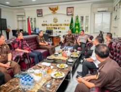 Kapolda Sumut Silaturahmi ke Kejaksaan Tinggi, Perkuat Sinergi Penegakan Hukum