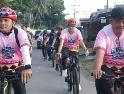 Wali Kota Gunungsitoli Lepas QRISTAP FUNBIKE, Gaungkan Gaya Hidup Sehat dan Akselerasi Transaksi Digital