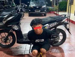 AS Pelaku pencuri motor, akhirnya di tangkap polisi di Padangsidimpuan