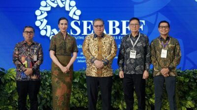Airlangga Dorong Indonesia Jadi Pusat MICE Global Lewat SEABEF 2026