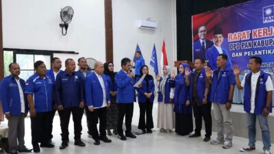 Bupati Asahan Hadiri Pembukaan Rakerda DPD PAN Kabupaten Asahan dan Pelantikan Relawan