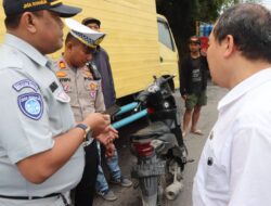 Razia Gabungan Operasi Sadar Pajak, Polres Karo Tindak Pelanggar dan Permudah Pembayaran Pajak di Lokasi
