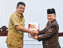 Audiensi pengurus baru, Bobby Nasution Dorong DHD 45 Sumut Rawat Semangat Juang ’45