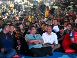 Gubernur Sumut Bobby Nasution bersama kepala daerah se-Kepulauan Nias dan Ribuan Warga Gunungsitoli Meriahkan Nobar Final Piala Dunia 2026
