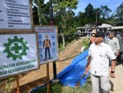 Wagub Surya turun tangan, pastikan pembangunan bronjong jalan Miga-Lolowua tepat waktu