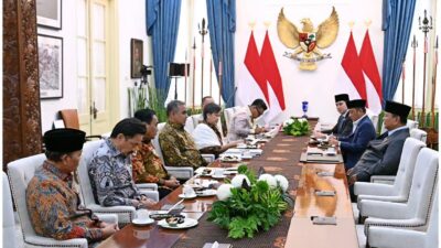 Presiden Prabowo Terima Pimpinan MPR RI di Istana Merdeka, Bahas Arah Pembangunan Nasional